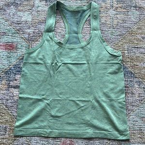 Light Green lululemon Run Swiftly Tech Tank